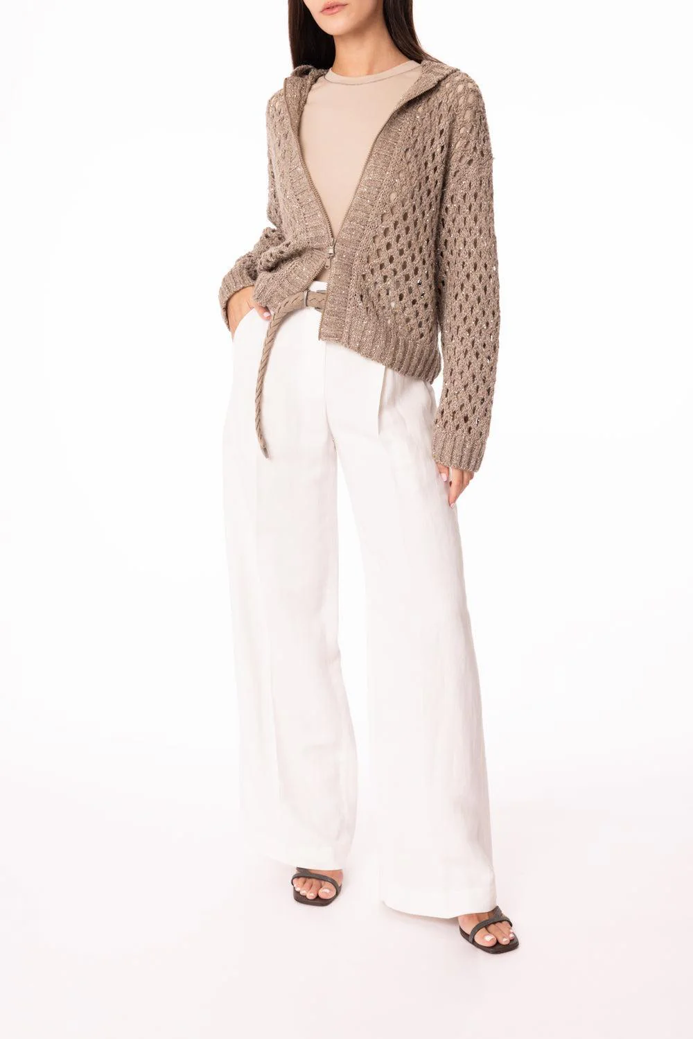 Long Sleeve Ribbed Tee - Image 2