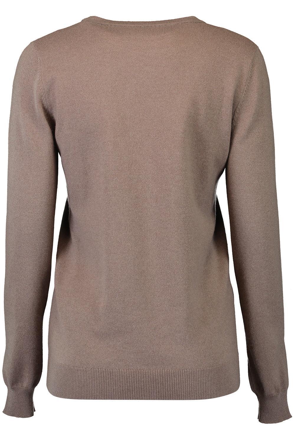 Long Sleeve Sweater - Brown - Image 5