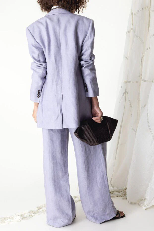 Loose Pleated Trousers - Image 4