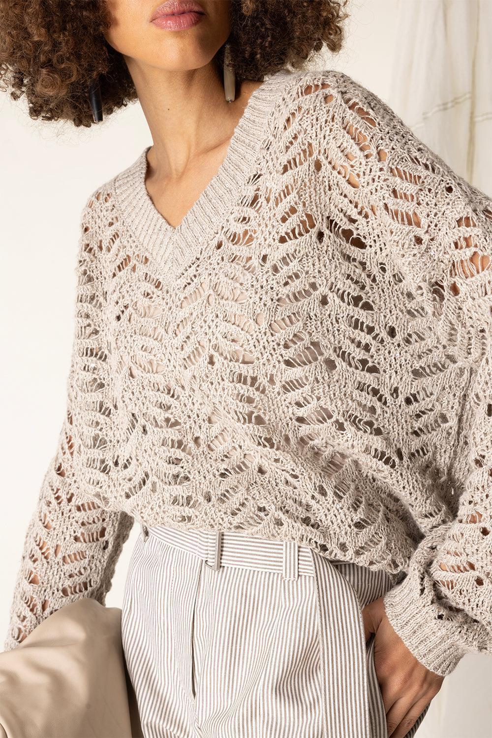 Luxe Micro Knit Sweater - Image 2