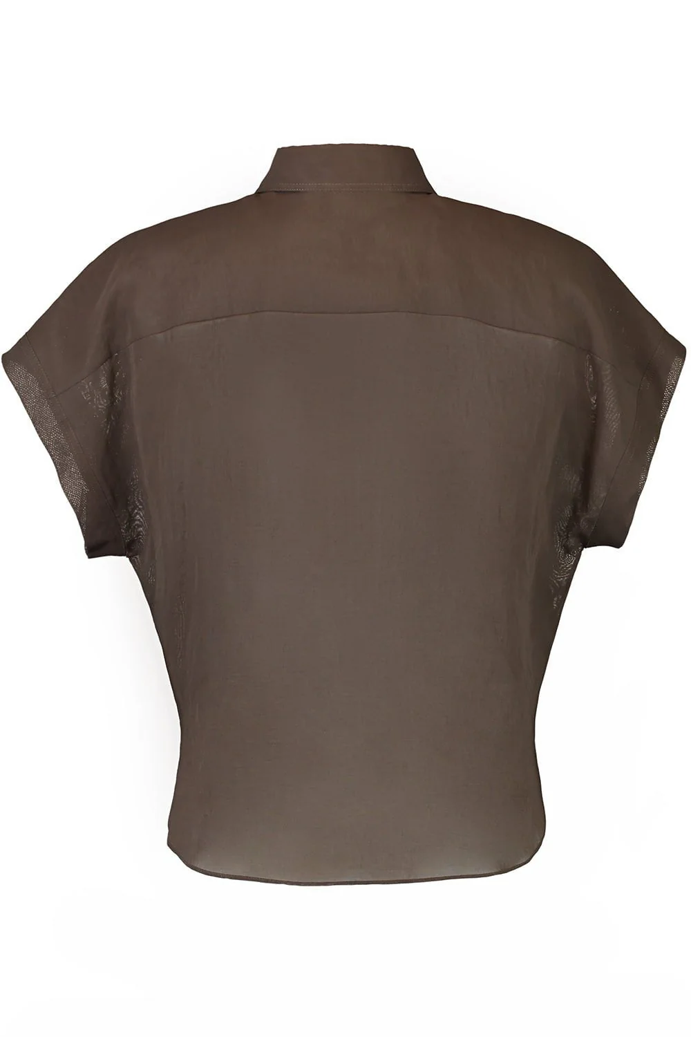 Magnolia Embroidered Button Front Top - Image 5