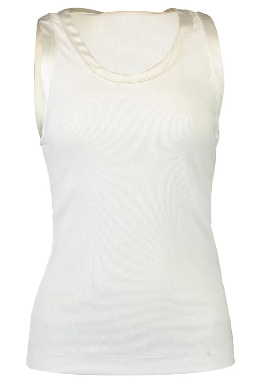 Mixed Media Tank Top