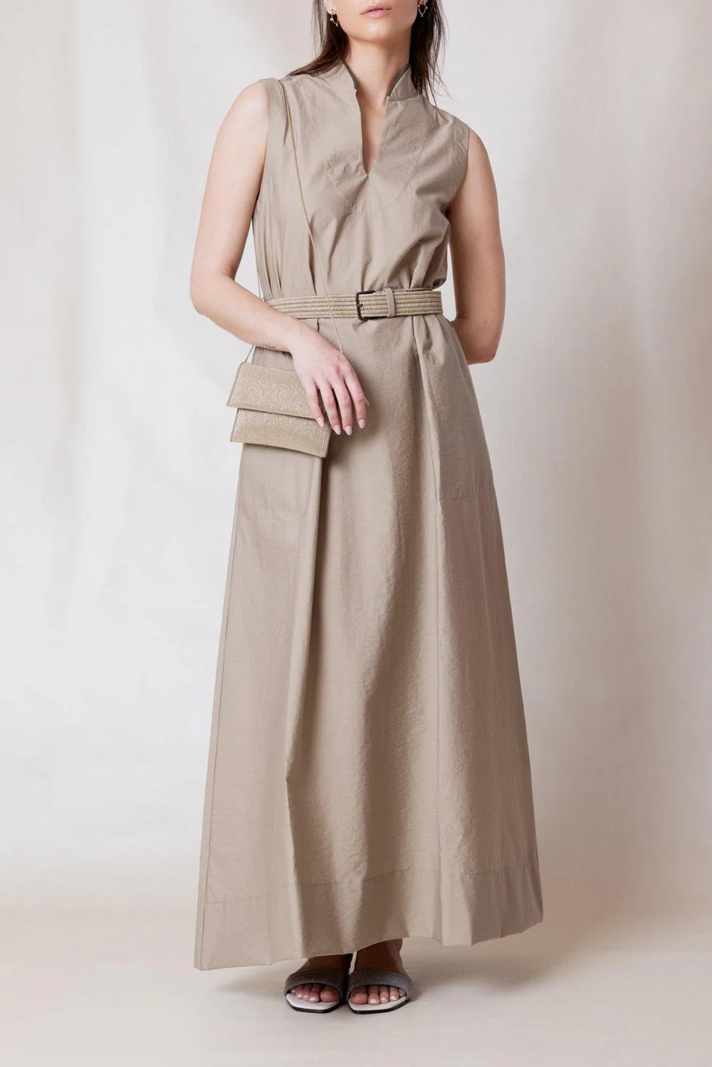 Monili Collar Maxi Dress - Image 3