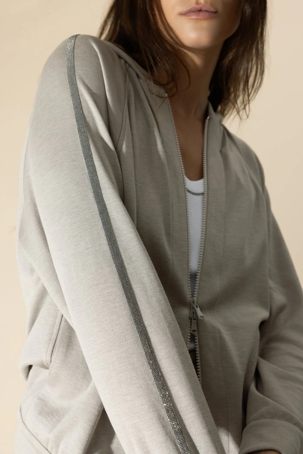 Monili Sleeve Hoodie - Image 3