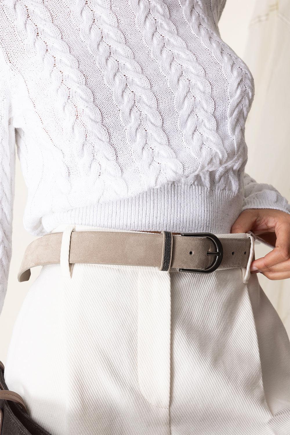 Monili Suede Belt - Image 4