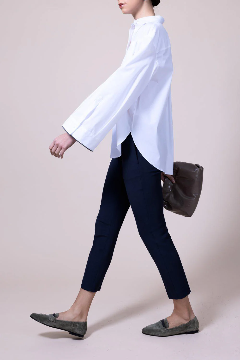 Monili Trim Bell Sleeve Blouse - Image 3