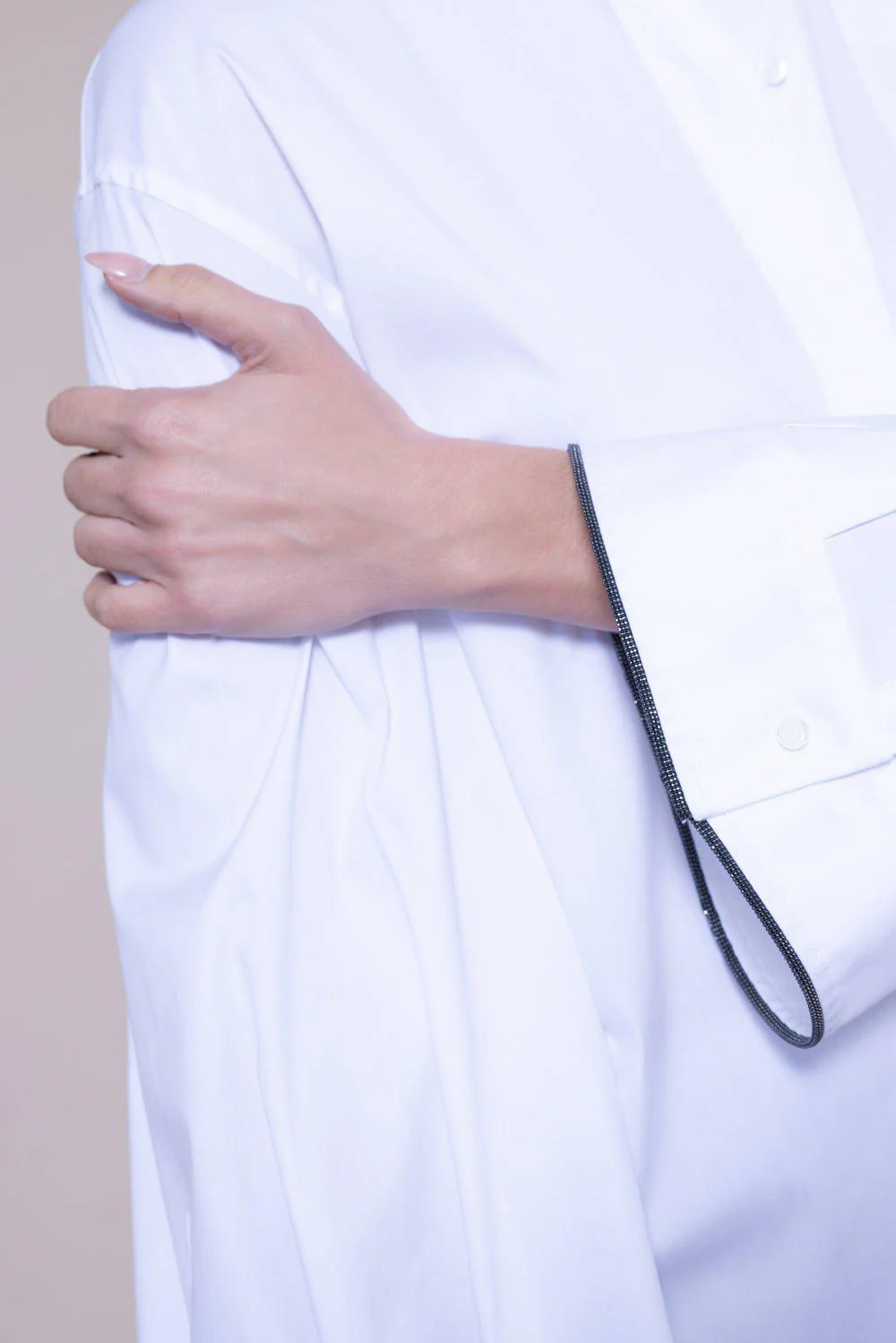 Monili Trim Bell Sleeve Blouse - Image 6