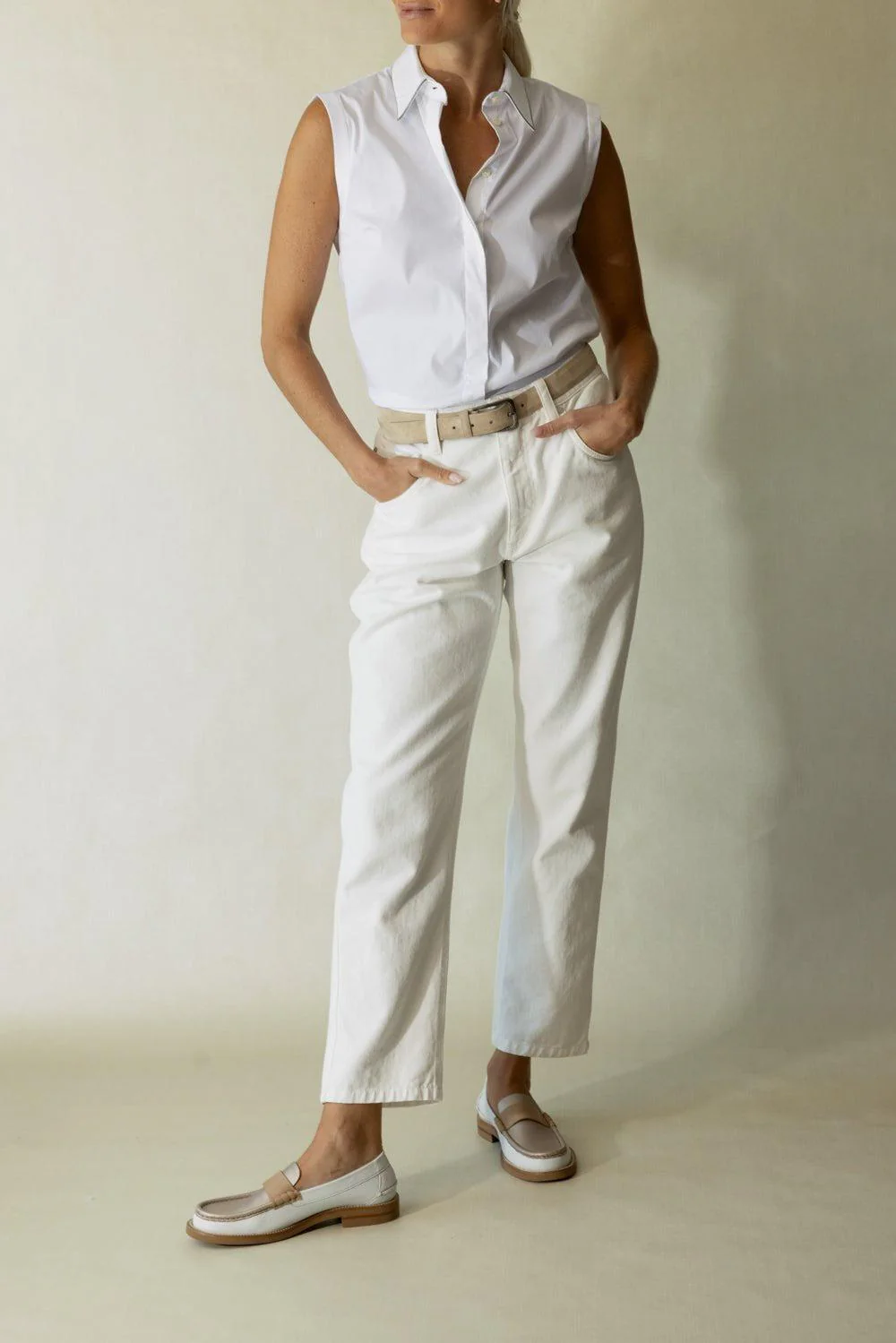 Monili Trim Sleeveless Top - Image 2