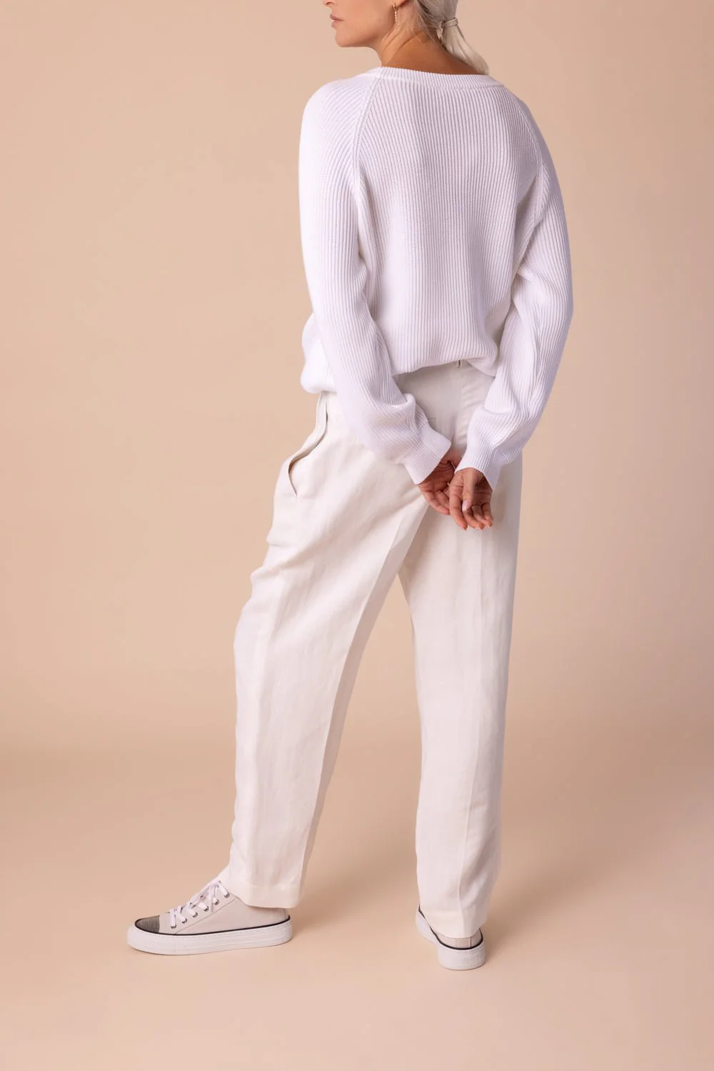 Monili Trim Slouchy Trousers - Image 3