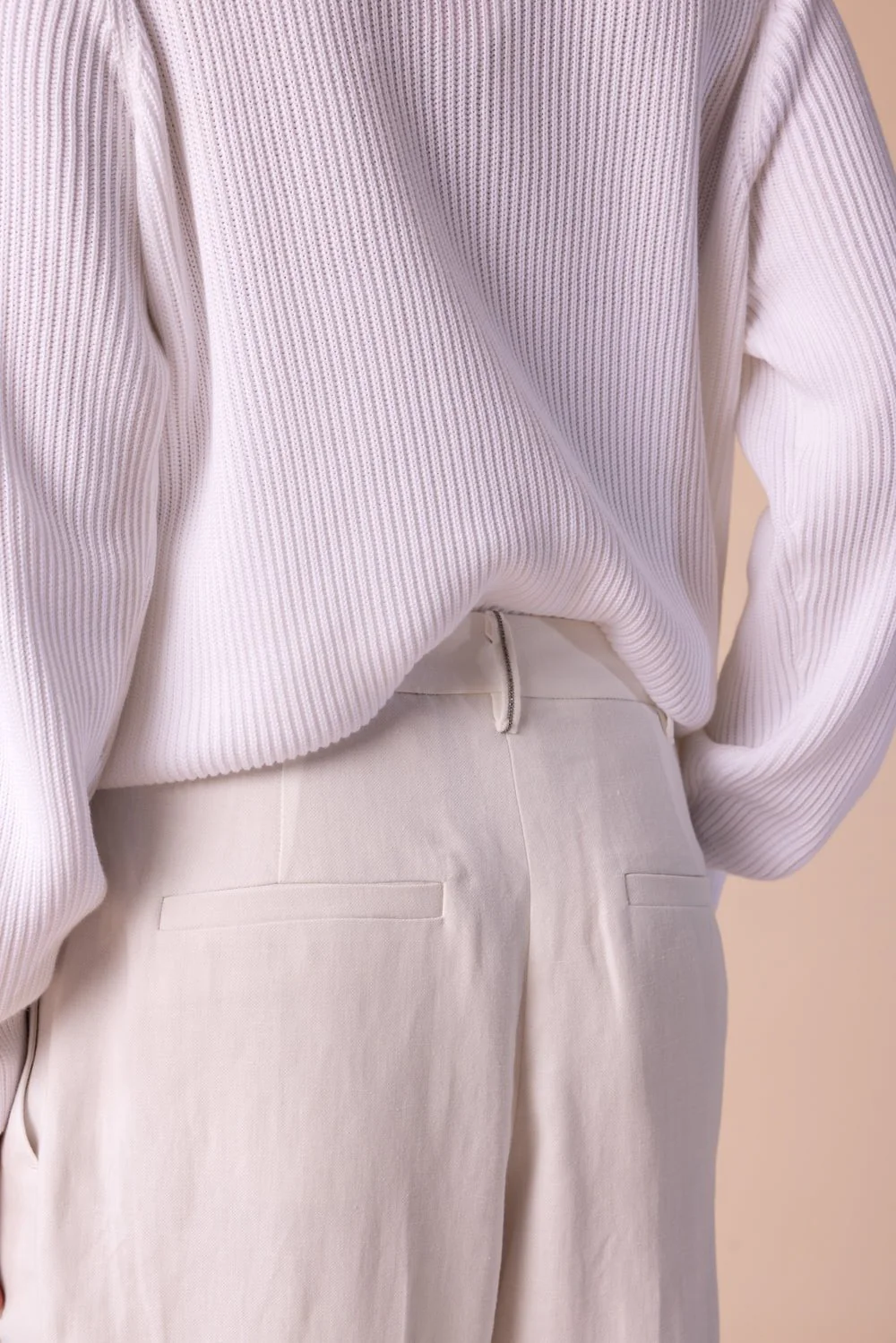 Monili Trim Slouchy Trousers - Image 4