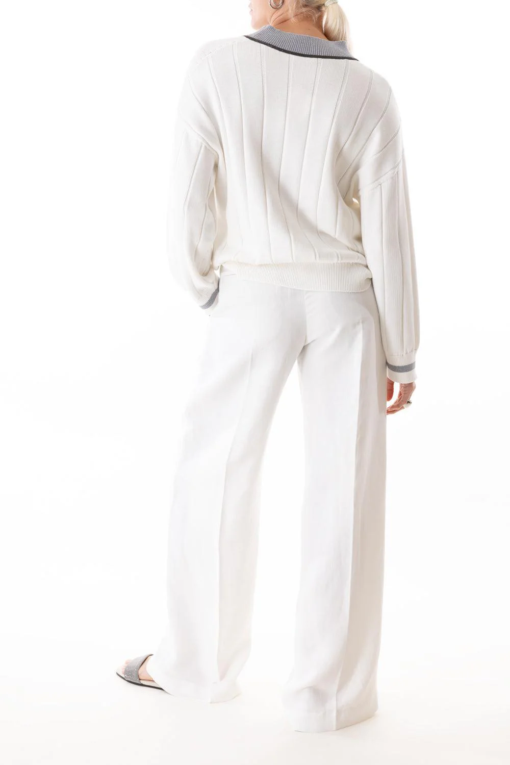 Monili Trim Sport Club Sweater - Image 4