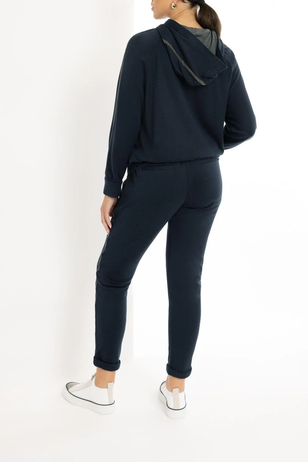 Monili Trim Zip Cardigan - Image 4