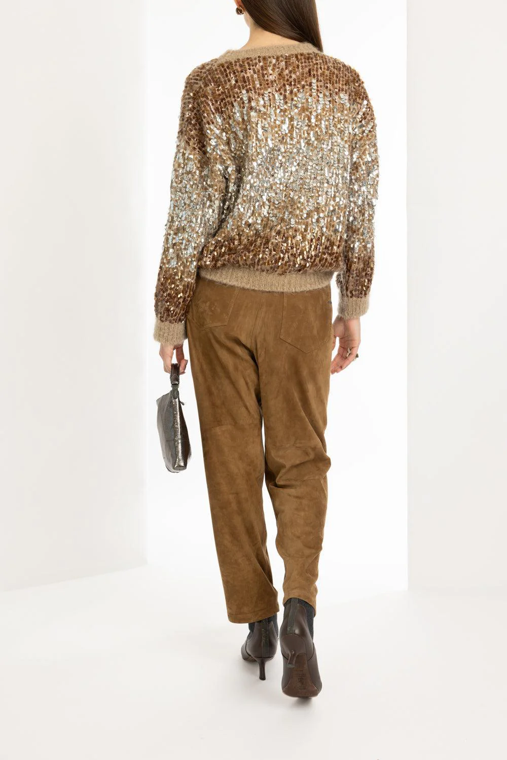 Multi-Size Pailette Crewneck Sweater - Image 4