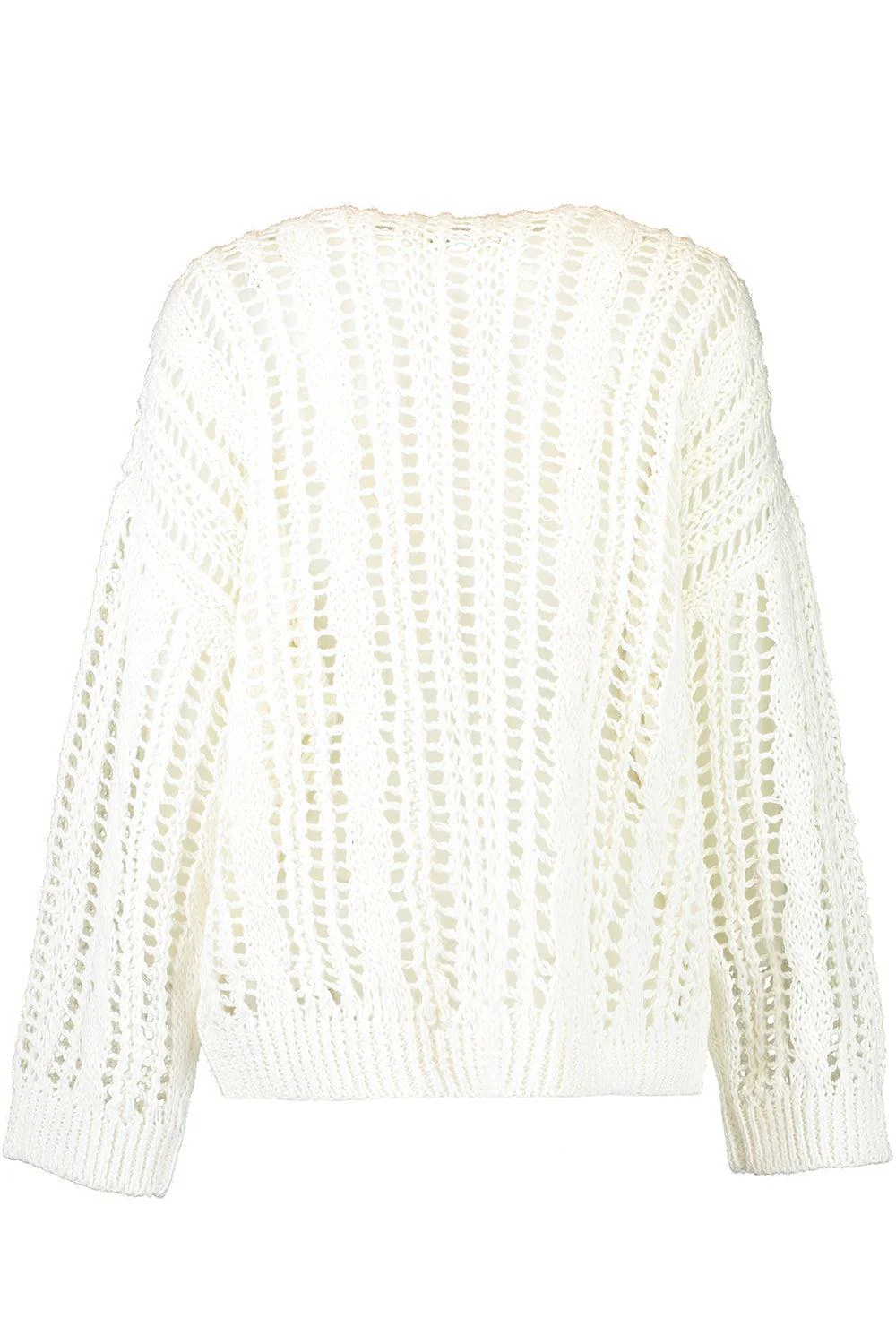 Open Knit Crewneck - Image 5