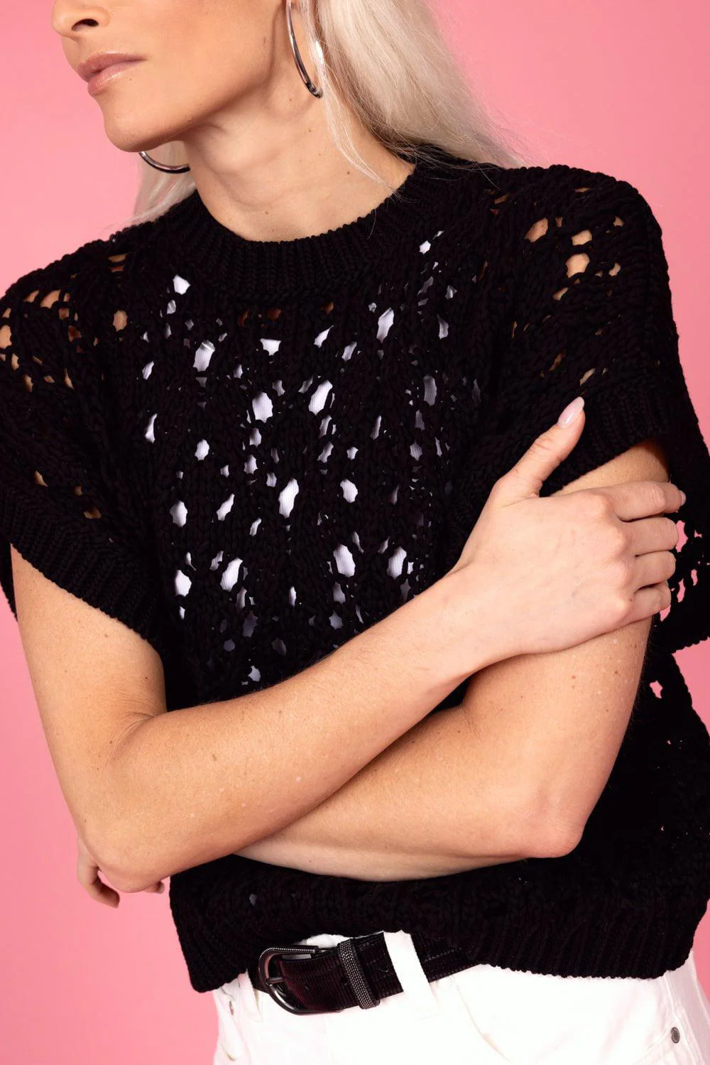 Open Stitch Sweater - Image 6