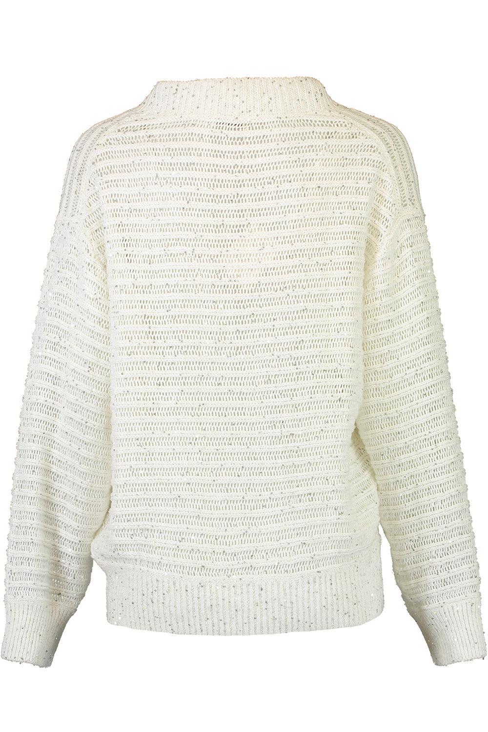 Open Work Embroidered Sweater - Image 4