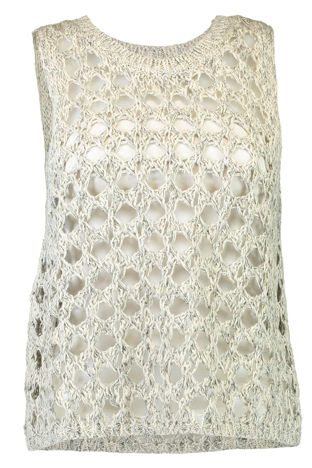Openwork Knit Tank