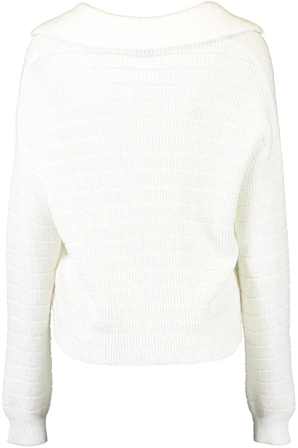 Pailette English Rib Collar Pullover - Image 5