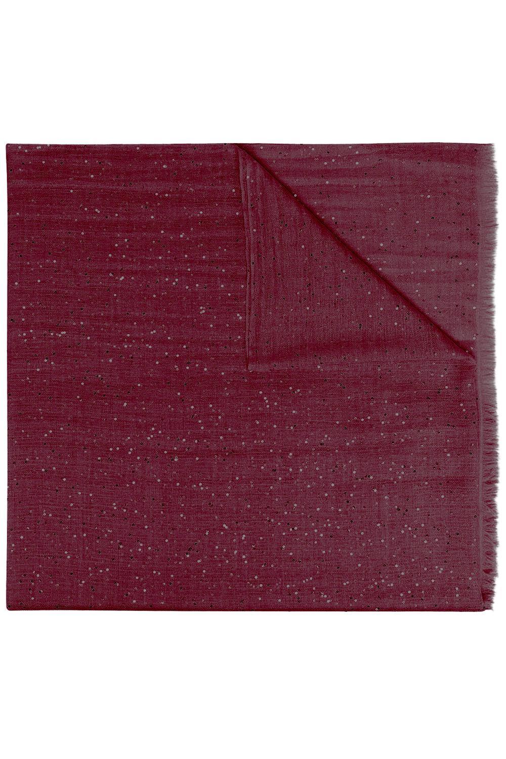 Paillette Scarf - Amaranto