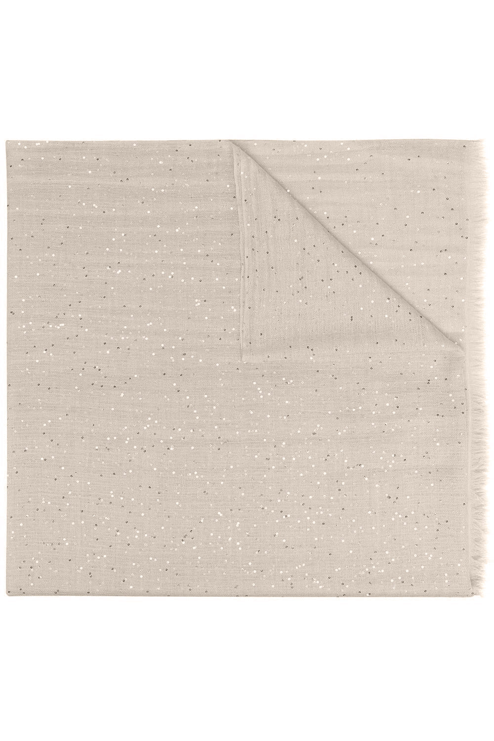 Paillette Scarf - Rustic Beige