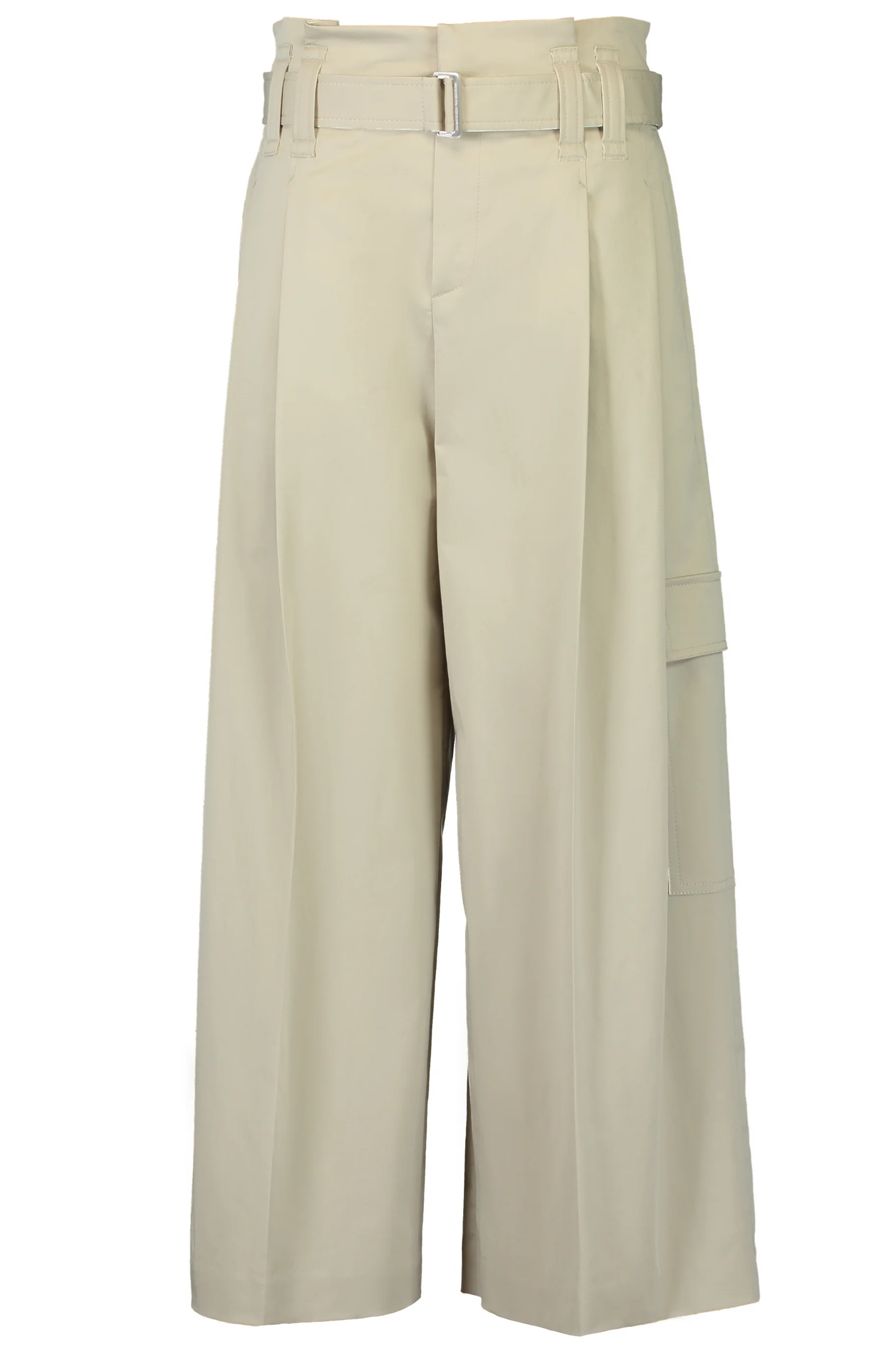 Pleated A-Line Trouser
