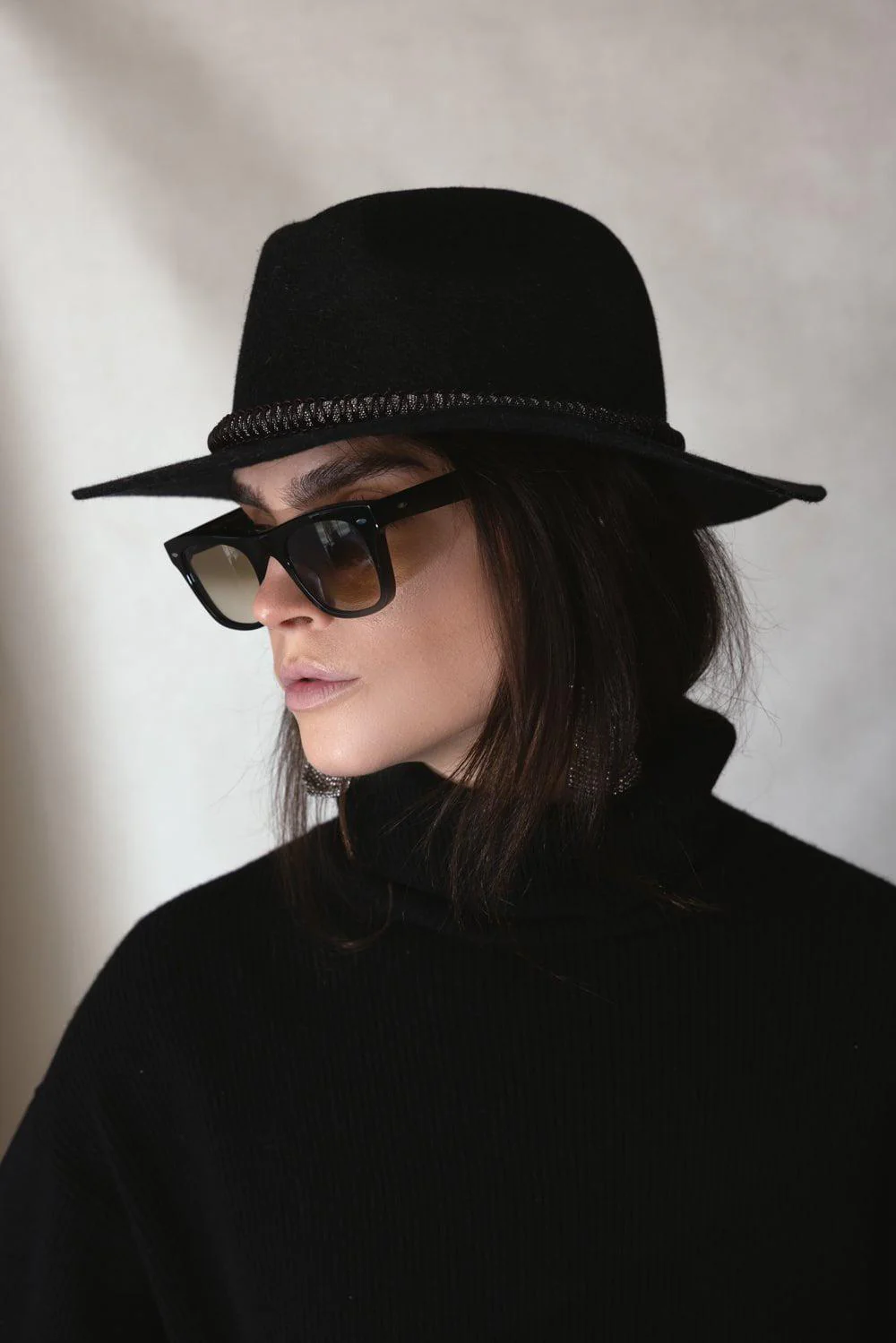 Precious Braided Band Fedora - Image 2