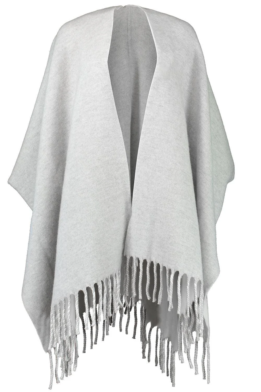 Reversible Double Knit Poncho