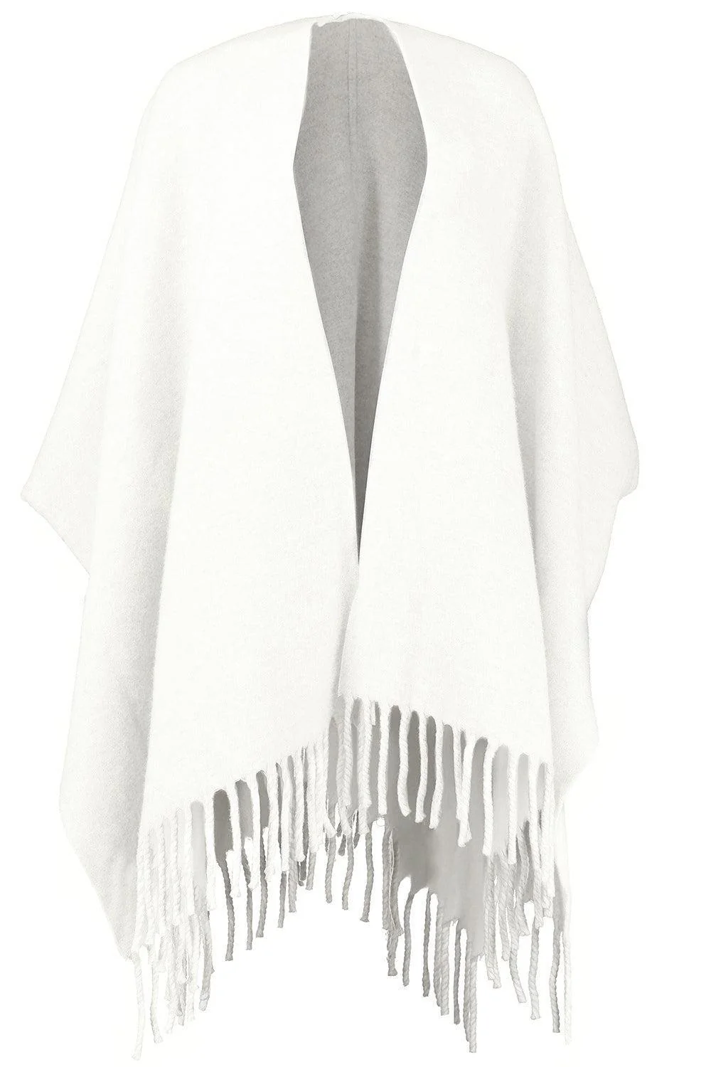 Reversible Double Knit Poncho - Image 6
