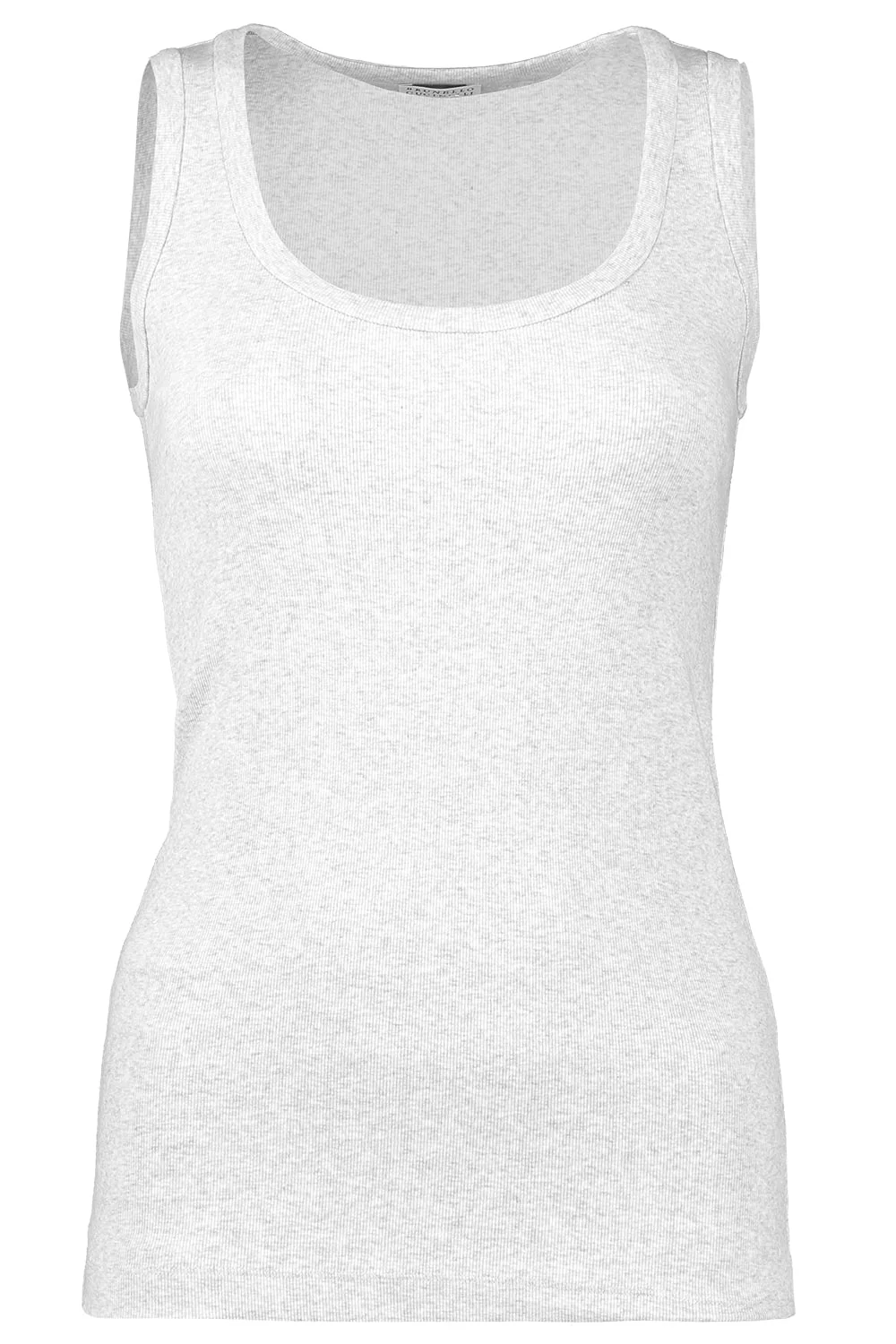 Ribbed Scoop Neck Tank