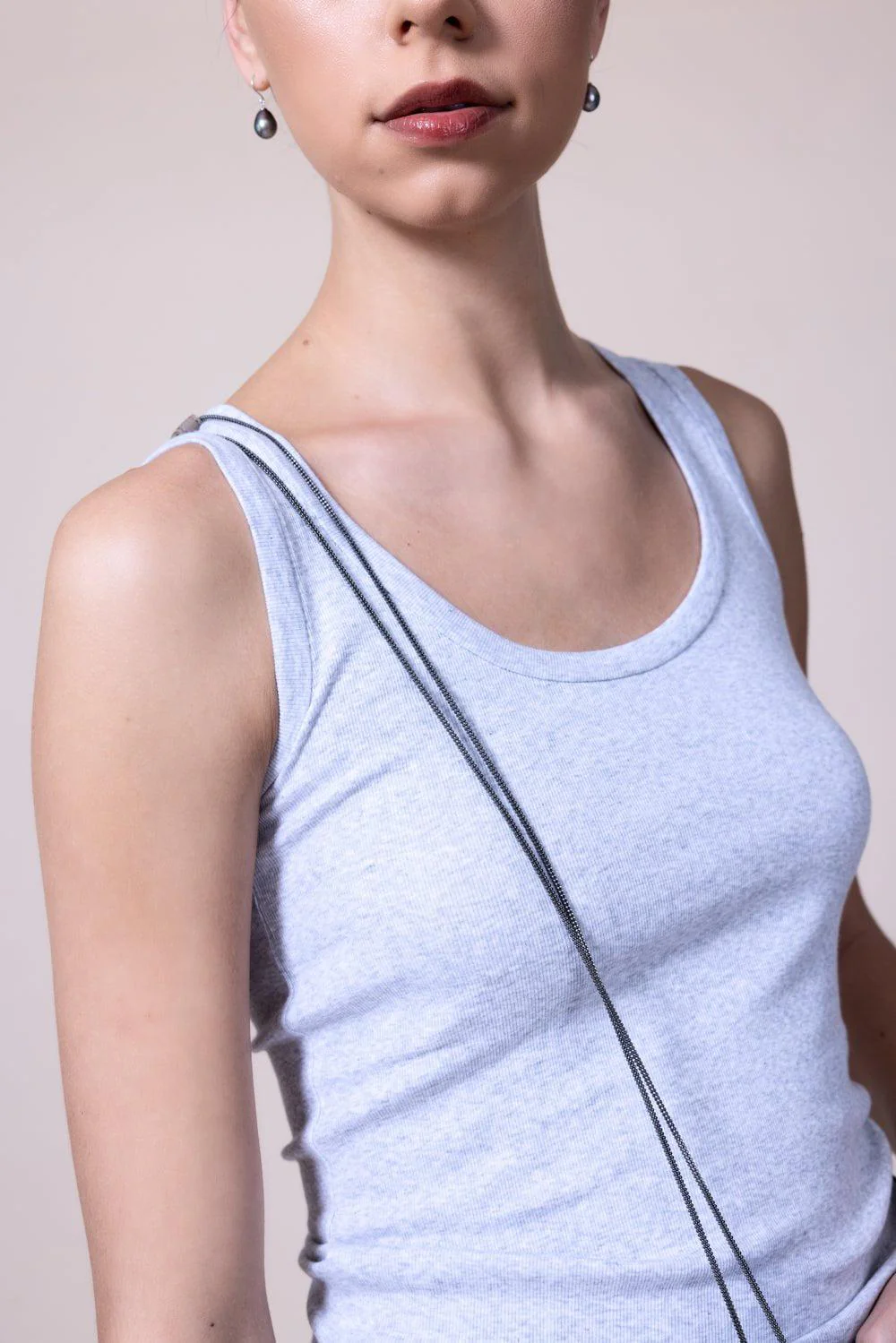 Ribbed Scoop Neck Tank - Image 5