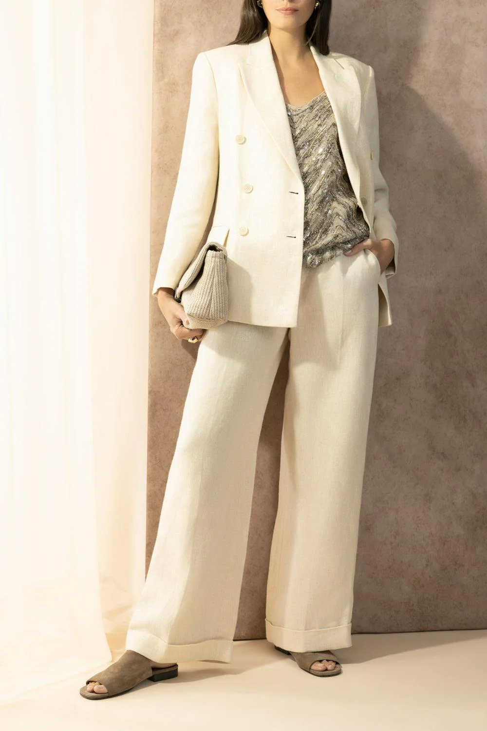Roll Cuff Trouser - Image 2