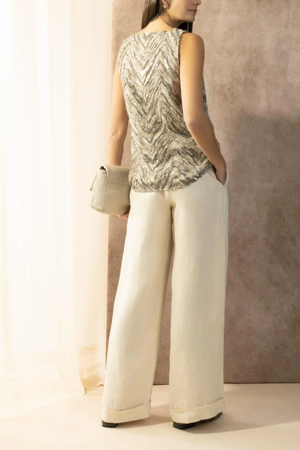Roll Cuff Trouser - Image 4