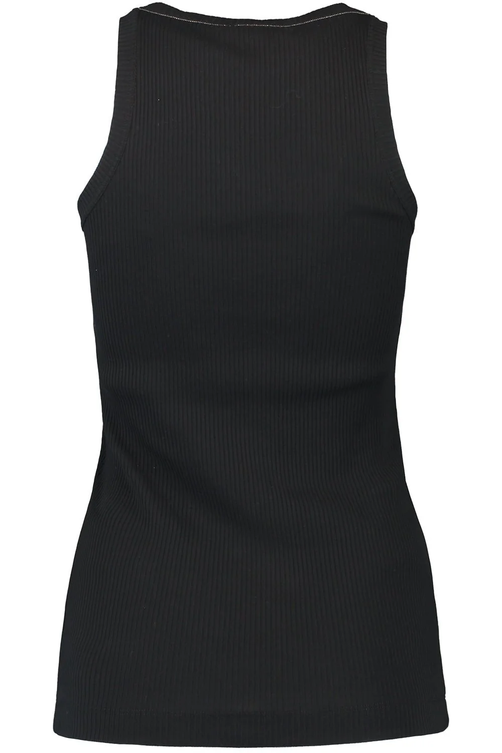Scoop Neck Tank - Black - Image 6