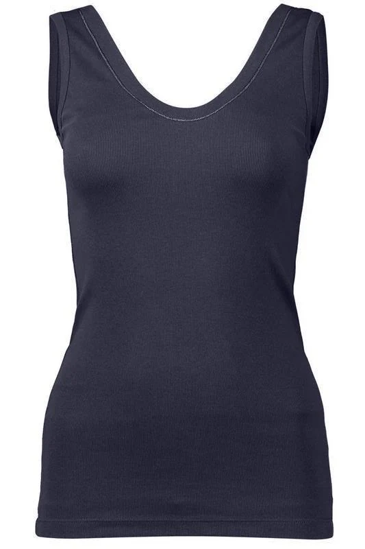 Scoop Tank Top - Abyss