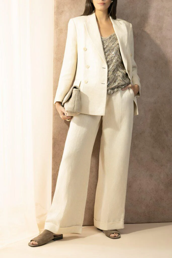 Shiny Button Front Jacket - Image 2