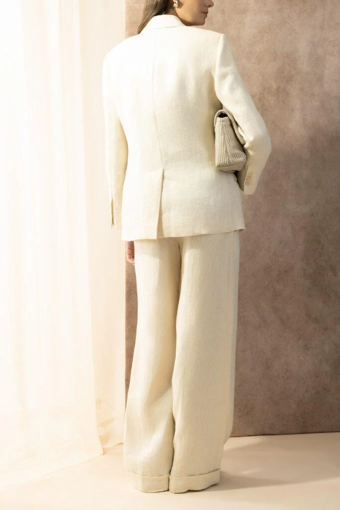 Shiny Button Front Jacket - Image 4