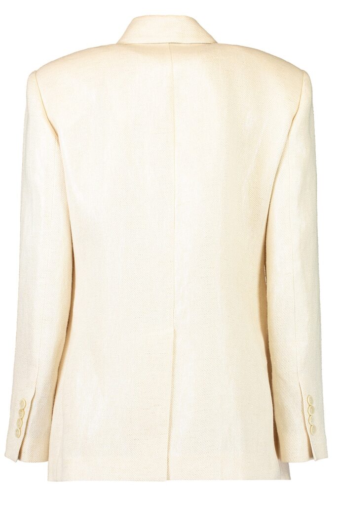 Shiny Button Front Jacket - Image 5