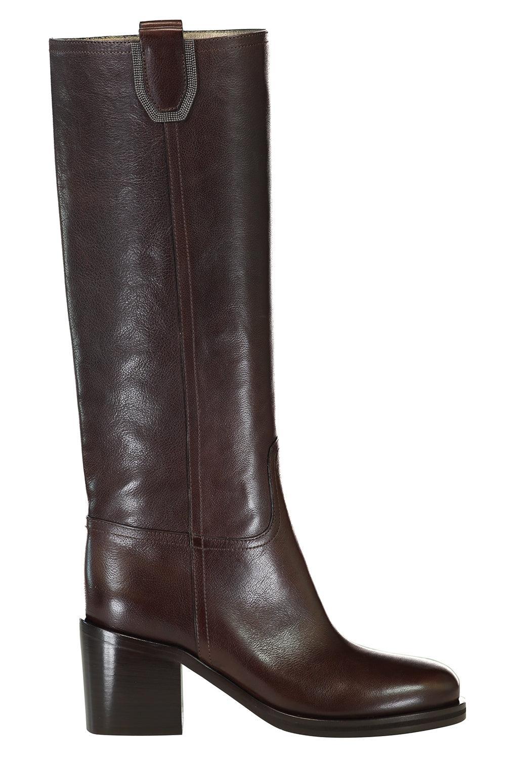 Shiny Detail City Boot
