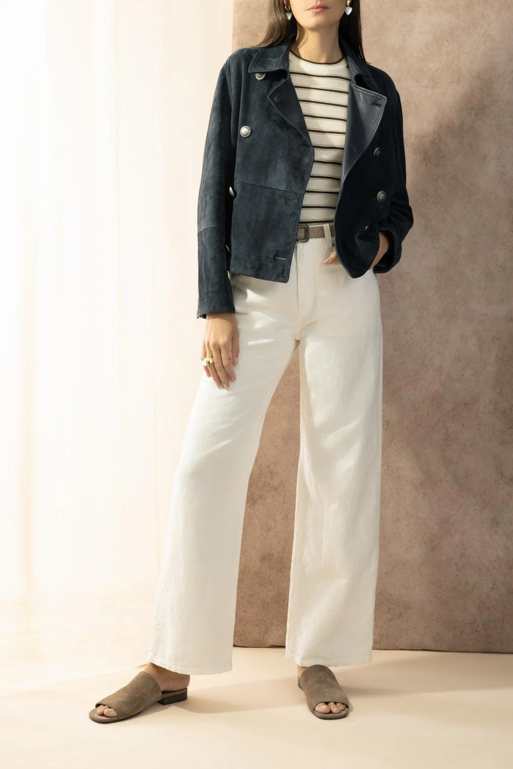 Short Double Breasted Jacket - Image 2