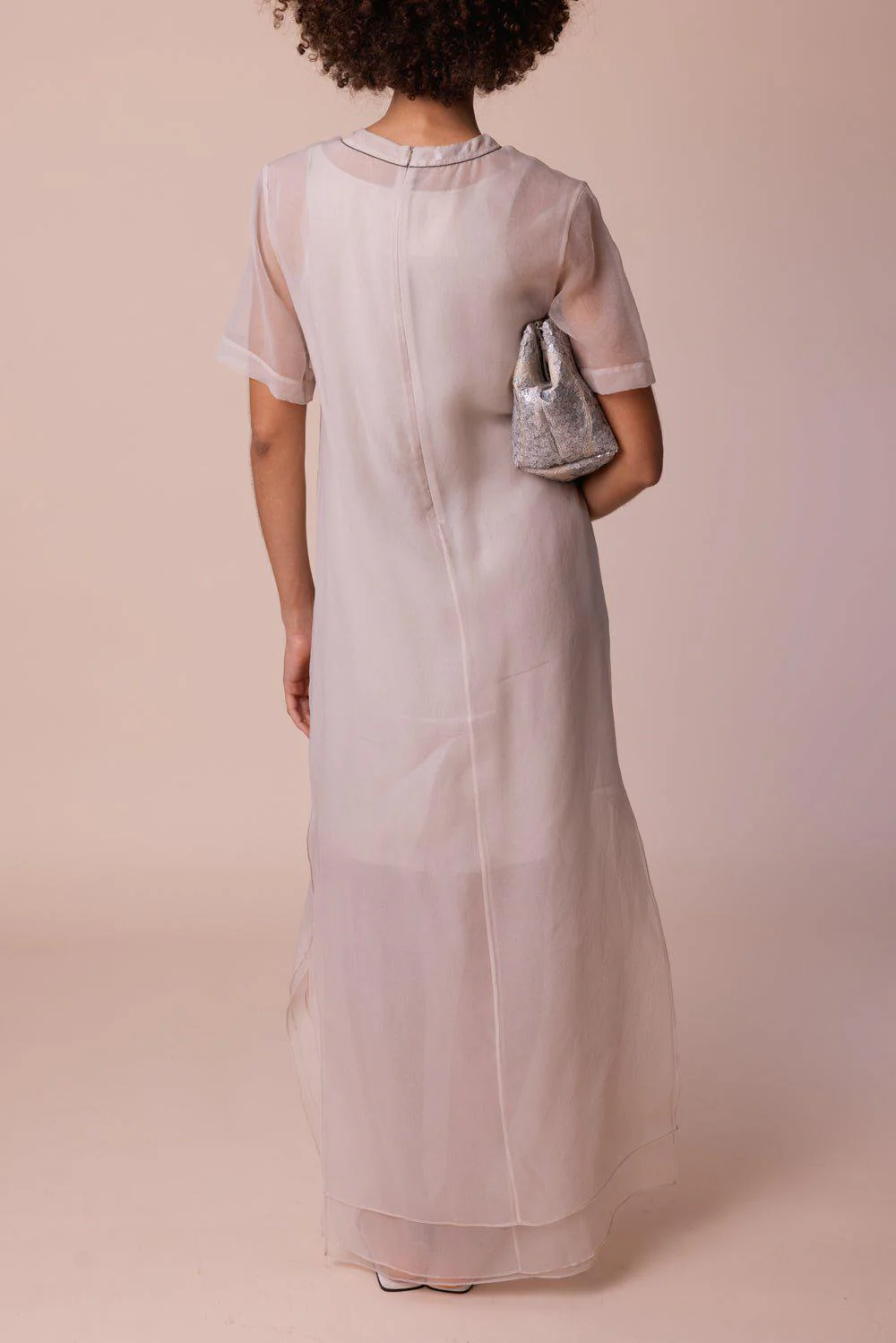 Short Sleeve Slip Dress - Image 4