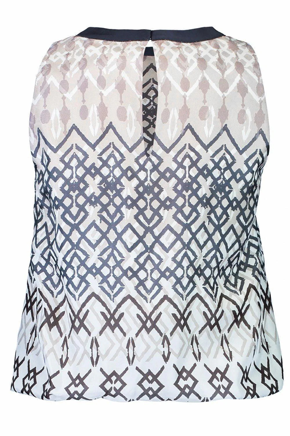Sleeveless Round Neck Blouse - Image 5