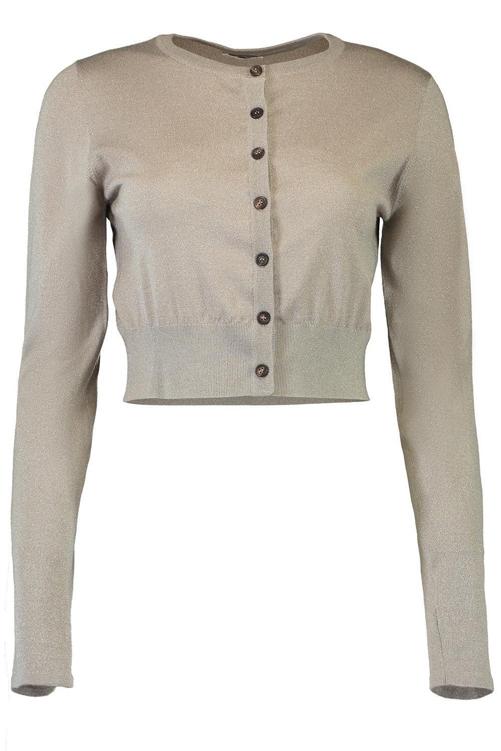 Sparkling Crop Cardigan