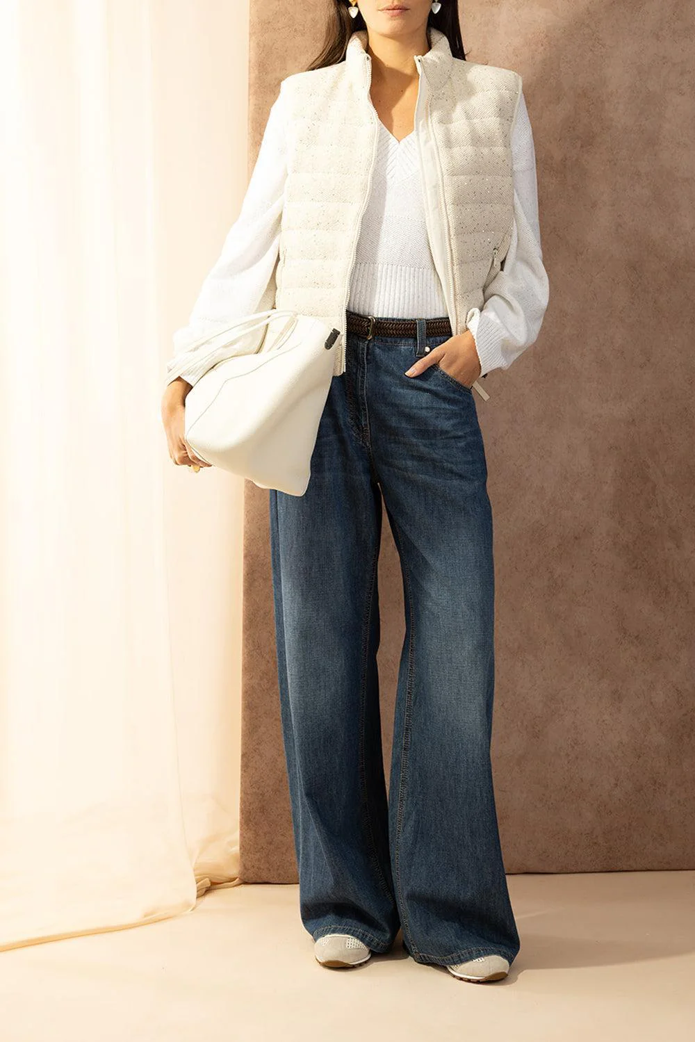 Sparkling Padded Vest - Image 2