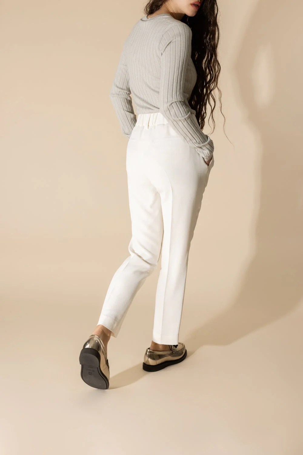 Sparkling Rib Knit Sweater - Image 4