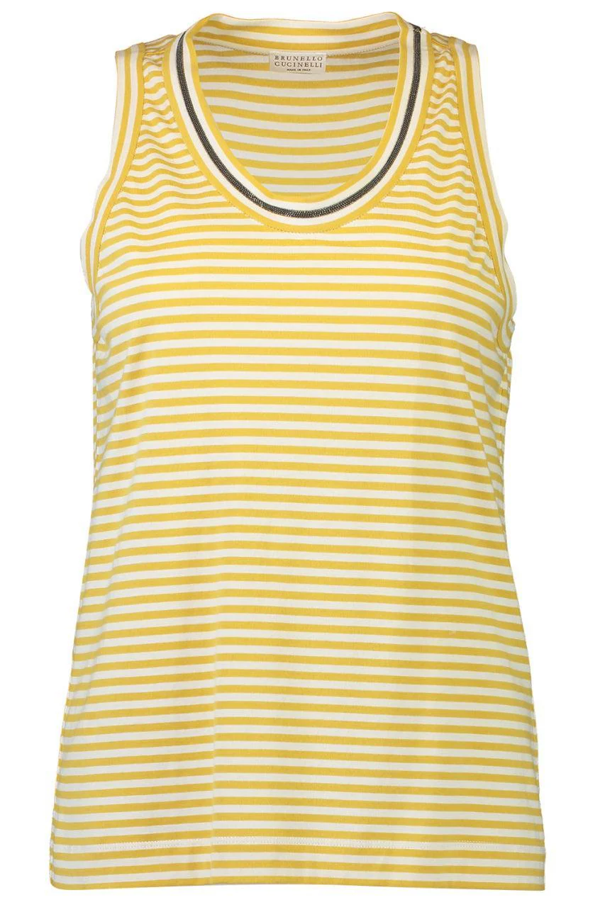 Sparkling Stripe Tank Top