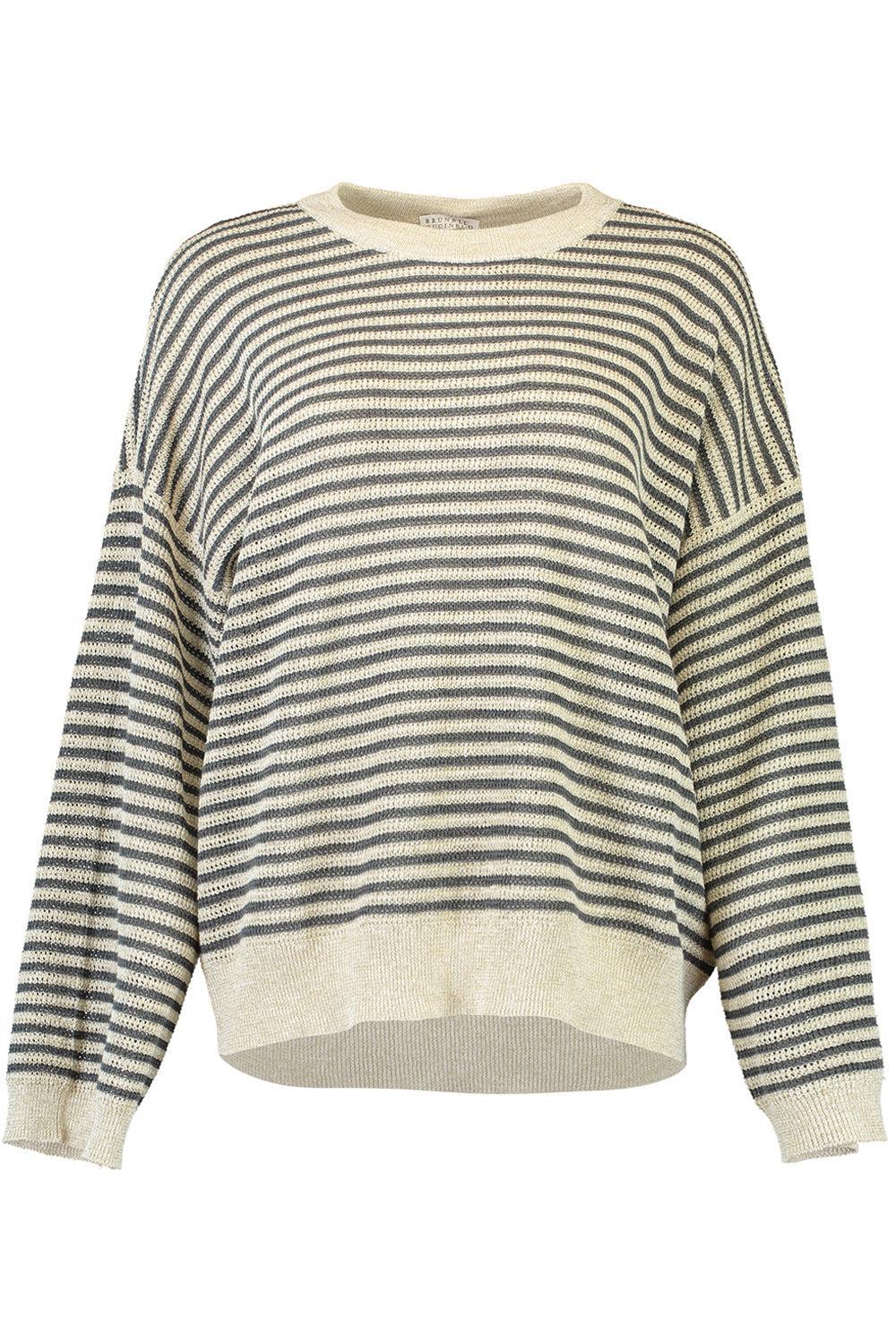 Sparkling Summer Striped Sweater