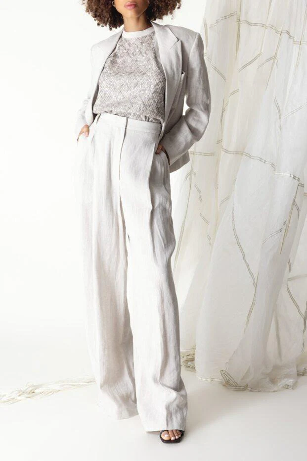 Sparkling Wide Trousers - Image 2