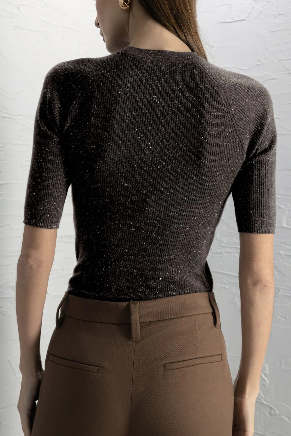 Stretch Lurex Tee - Image 3