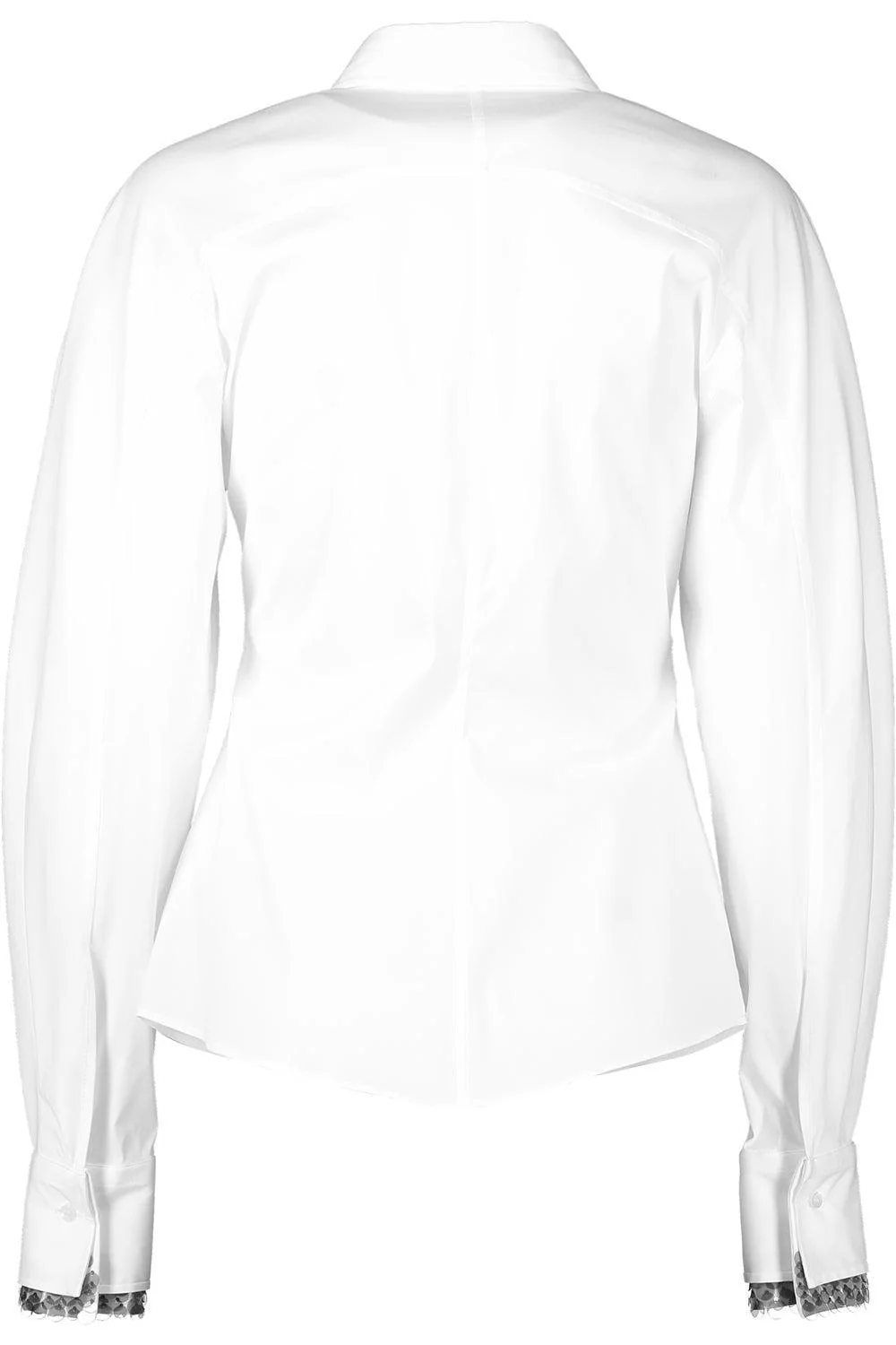 Stretch Sequin Trim Blouse - Image 5