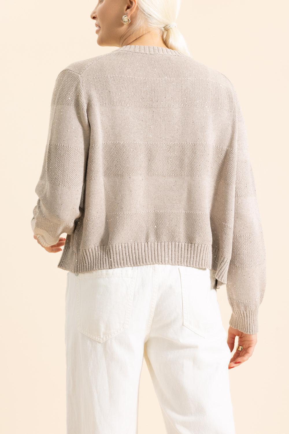Stripe Cardigan - Deserto - Image 4